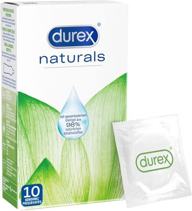 Презервативи Durex Naturals 3 x 10 шт. ука (30 упаковок)