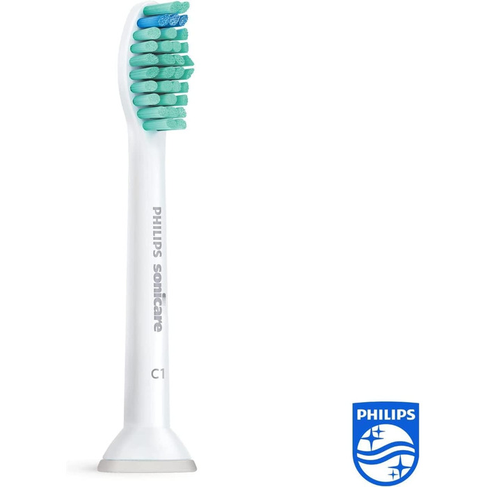 Насадки для щітки Philips Sonicare C1 ProResults Sonic Electric Toothbrush, упаковка з 10 шт. (модель HX6010/32)