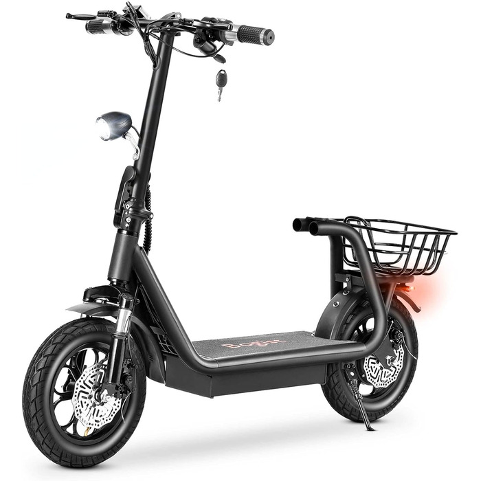 Електричний самокат E Scooter Електричний самокат для дорослих E Scooter 48V 11AH Електричний самокат зі світлодіодним світлом, електричний самокат 12 пневматичні шини, M5 Pro