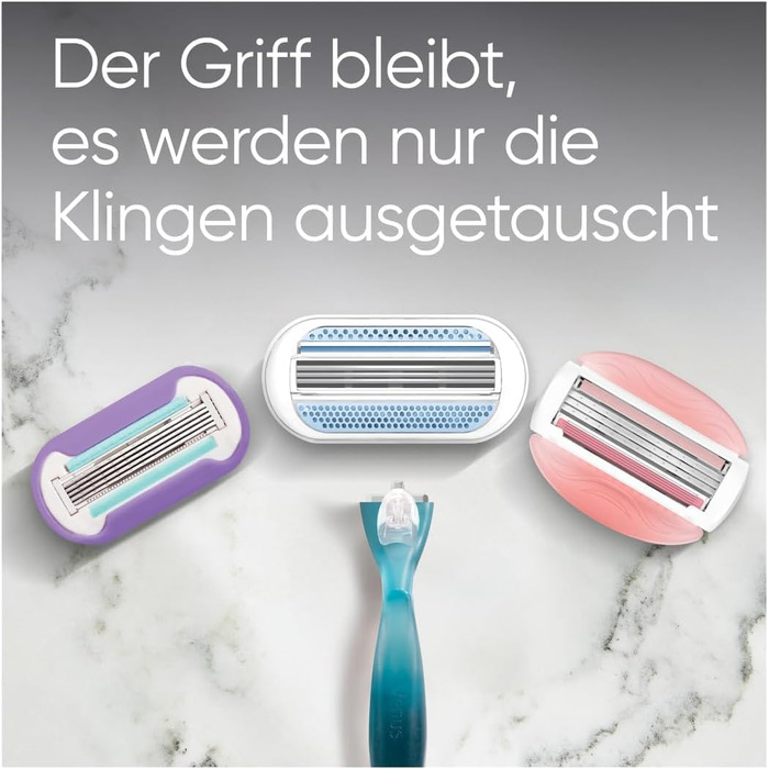 Леза для бритви Gillette Venus Comfortglide Spa Breeze для жінок, 9 змінних лез для жіночих бритв з 3-кратним лезом 9 лез