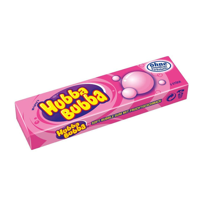 Жувальна гумка Hubba Bubba Незвичайні фрукти 20 упаковок (20 x 5 шт. )