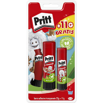 Клей-олівець Pritt 949433, 22 г і 11 г