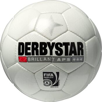 М'яч футбольний Derbystar Brillant APS, розмір м'яча 5 (420 г) білий 5