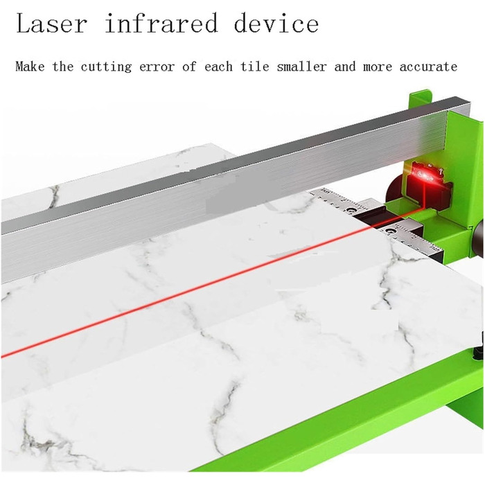 Ручний плиткоріз ручний інструмент для різання порцеляни, кераміки, ручний плиткоріз, інфрачервоний лазерний позиціонуючий плиткоріз для підлоги (900 мм)