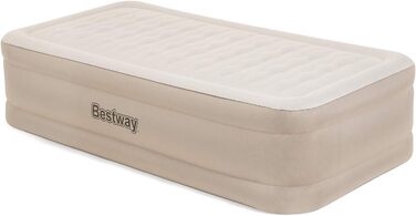 Надувне ліжко Bestway Fortech 'Essence з вбудованим електричним насосом Single XL/Hi 191 x 97 x 46 см 1997x46 см