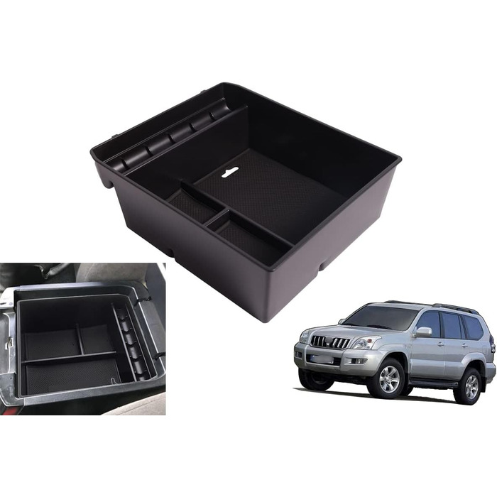 Органайзер Центральна консоль для підлокітника Land Cruiser Prado FJ120 KDJ 120 125 2003-2009 без холодильника