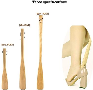 Ріжок для взуття з масиву дерева, довга та середня довжина, ріжк для взуття з довгою ручкою, підйомник взуття, взуття, ручка для взуття, ріжок для взуття, знімач взуття потрібної довжини