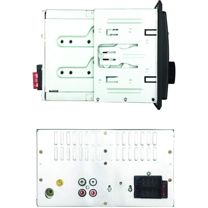 Автомагнітола FM-стерео DAB Bluetooth, подвійний DIN, USB/SD/AUX-IN, USB-зарядний пристрій, 180 Вт (45x4 канали), чорний, 517 RDS BT DAB