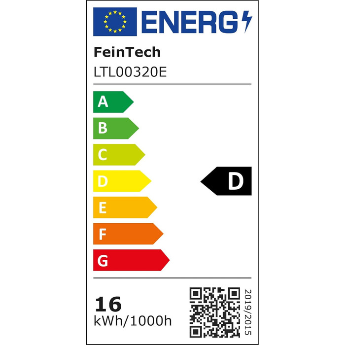 Настільна лампа FeinTech Затискна світлодіодна екранна панель з регулюванням яскравості 80 см з дуже великою освітленою площею для світла, що заповнює стіл, LTL00321E чорний (80 см біло-сріблястий)