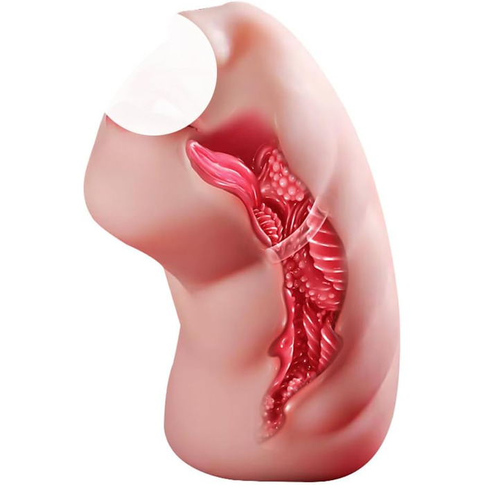 Одноканальний пеніс Тренажер Еротичний оральний секс Мастурбація Секс-іграшки для чоловіків Соло, 780g Oral Sex Masturbator Pussy Masturbators Pocket Pussy TPE 3D Realistic Mouth Nose