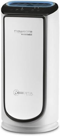 Очищувач повітря Rowenta PU6080 Intense Pure Air Connect керується через додаток Автоматичний режим функція таймера Smart Control 4 рівня фільтрації Технологія NanoCaptur Білий/сірий X-Large