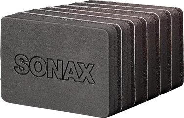 Аплікатор для покриття SONAX PROFILINE (6 шт. ) Накладки зі спеціальною флісовою поверхнею для нанесення всіх покриттів SONAX Стаття -Ні. 02377410