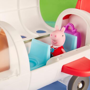 Іграшка для дошкільнят Пригоди свинки Пеппи Літак Пеппи Air Peppa колеса на колесах, 1 фігурка, 1 аксесуар вік від 3 років і старше