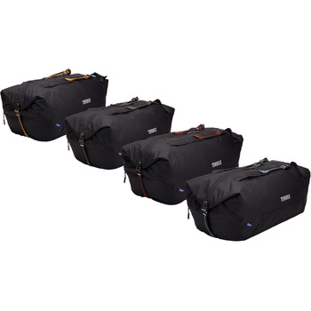 Набір Thule Gopack Duffle Set для багажних боксів набір з 4-х чорних 75 одного розміру чорний