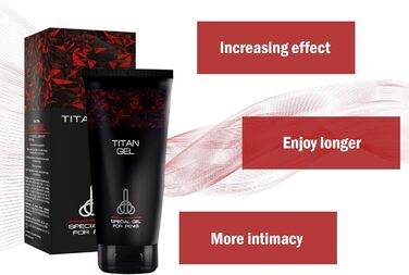 І Titan Black - Інтимний гель для чоловіків - Збільшувальний гель - Золота версія - від Hendel's Garden Orignal, 1 шт., Titan Gold