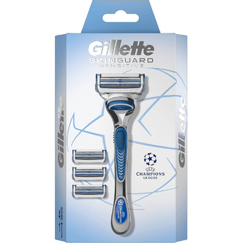 Чоловіча бритва Gillette SkinGuard з 3 лезами, ука 4 чутливих леза Skinguard