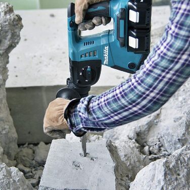 Перфоратор Makita DHR264Z для SDS-Plus 2х18 В (без акумуляторазарядного пристрою), 18 В, чорний, синій BASIC, 264Z