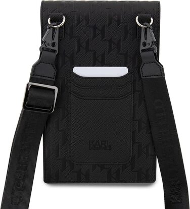 Сумка KLWBSAKHPKK Black Saffiano Monogram Ikonik