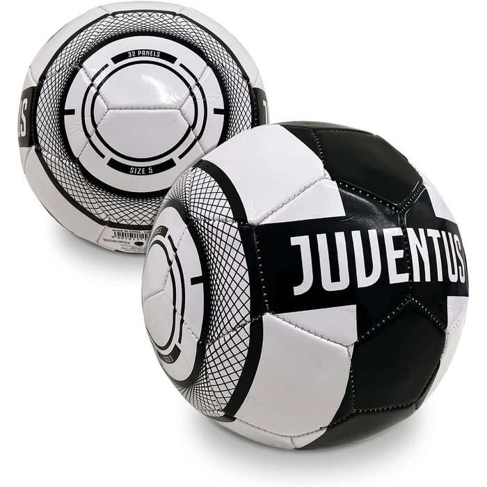 Зшитий футбольний м'яч F.C. JUVENTUS - Офіційний продукт - Розмір 5 - 400 г - 13400