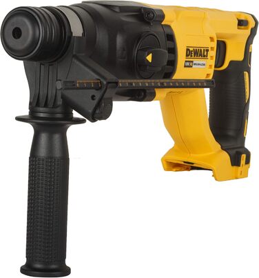 Акумуляторний комбінований перфоратор DEWALT SDS Plus XR (з пневматичним ударним механізмом і безщітковим двигуном для різних видів свердління та легких довбальних робіт, 1 акумуляторний перфоратор Li-Ion 18 В) DCH133NT