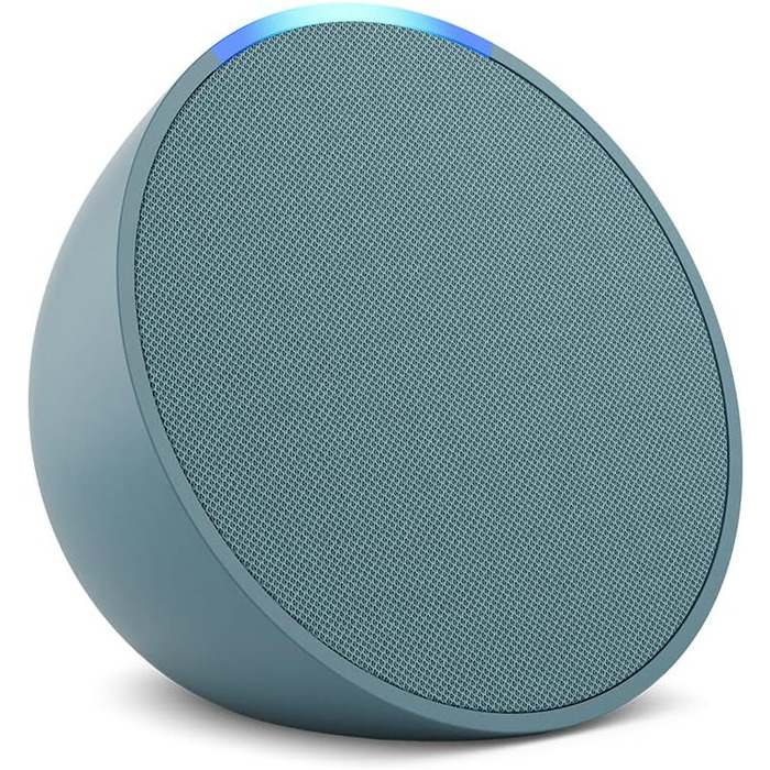 Останнє покоління) Компактна та розумна Bluetooth колонка з повним звуком і Alexa синьо-зелений