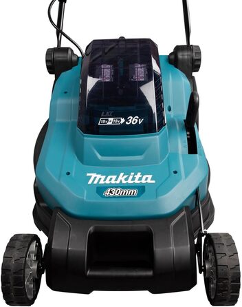 Акумуляторна газонокосарка Makita DLM432Z 2x18 V (без акумулятора, без зарядного пристрою) Акумуляторна газонокосарка одинарна