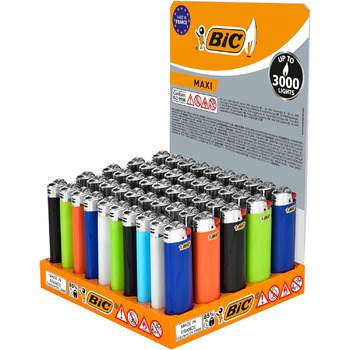 Запальнички BIC J26 Maxi Neutral 50 шт. Дисплей Collie Bundle