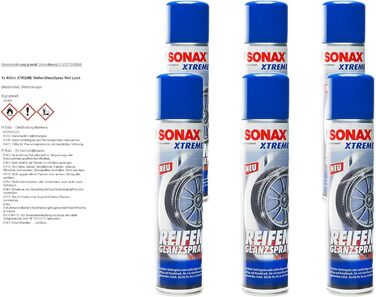 Спрей для шин SONAX 6 шт. 02353000 Xtreme TyreShineSpray Wet Look 400мл