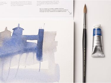 Кругла щітка Winsor & Newton 5007001 Series 7 Kolinski No. Якість ручної роботи (4 - 3 мм, акварельний пензель)