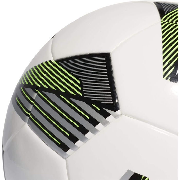 Екіпірування - Футбольні м'ячі Tiro Junior 290 грамів Lightball White / Black / Silver Met / Team Solar Green 5