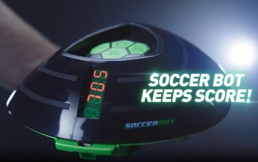 Футбольний тренажер для приміщень Smart Ball 1001CB Soccer Bot, чорний, один розмір