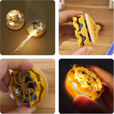 Гіроскоп Fireworkse Fingerstip Gyro,Гіроскопи Fireworkse Fidget Spinner,Гіроскопи Fireworkse Spinnings Top,Гіроскопи Fireworkse Battle Decompressions Іграшка червона