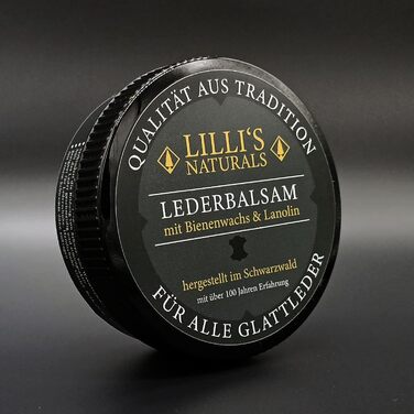 Крем для взуття Lillis Leather Care Leather Balm 200мл в наборі з щіткою для взуття та щіткою-банкою Leather Care Black