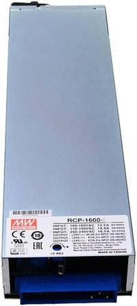 Імпульсний блок живлення MEAN WELL RCP, RCP-1600-48 1600 Вт 33,5 А