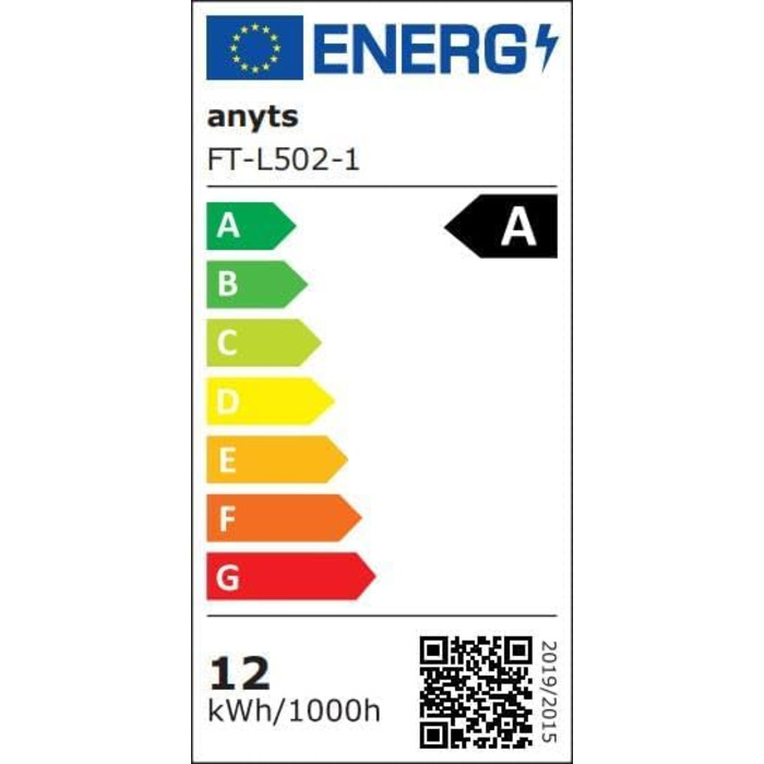 Настільна лампа ANYTS LED, настільна лампа затискається з 3 кольорами, лампа для читання 10 яскравості, безпечна для очей лампа (біла)