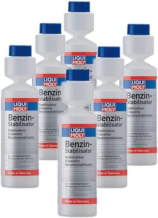 Присадка для стабілізатора бензину LIQUI MOLY 5107 250 мл, 6 шт.