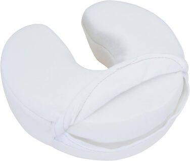 Подушка для обличчя EARTHLITE Massage Memory Foam - масажний стіл і подушка для масажного крісла для підголівників (з флісовим чохлом, який можна прати)