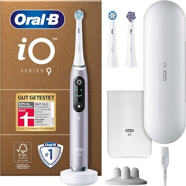 Електрична зубна щітка Oral-B iO Series 9 Plus Edition та електрична зубна щітка/електрична зубна щітка iO Series 9 Plus Edition, ПЛЮС 3 щітки