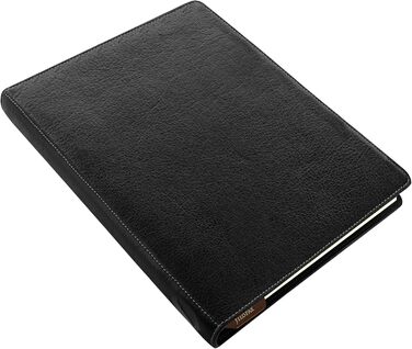 Компактний чорний органайзер Filofax Heritage A5 Буффало Шкіра 16 мм Planner 026022