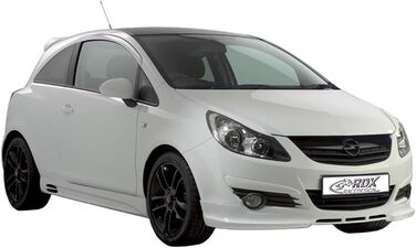 Передній спойлер Corsa D 2006-2011 excl. OPC (ABS)