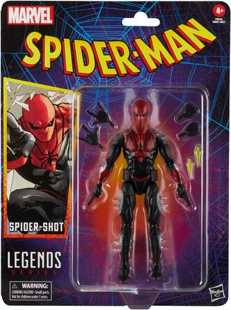 Фігурка павука з коміксів Marvel Legends Series Spider-Shot