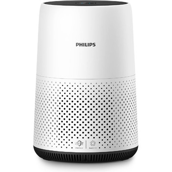 Очищувач повітря Philips Series 800 - видаляє пилок, пил, віруси та алергени* в приміщеннях площею до 49 м, 3 налаштування швидкості, режим сну, змінний фільтр FY0900 (AC0820/10)