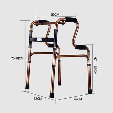 Рама для ходьби, розбірна, виготовлена з алюмінію, допоміжний засіб для ходьби для літніх людей, регульований по висоті, роллятор, кришка, підйом ніг, допоміжний засіб для пересування (сидіння) (сидіння) Повний зірок