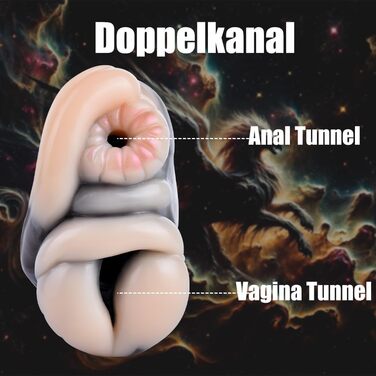 Реалістичні мастурбатори з тваринною вагіною Anal Tunnel Pocket Pussy Sex Toy for Men Pocket Pussy (G6190, Giraffe)