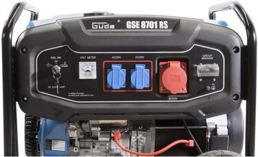 Бензиновий генератор електроенергії Gde GSE 8701 RS