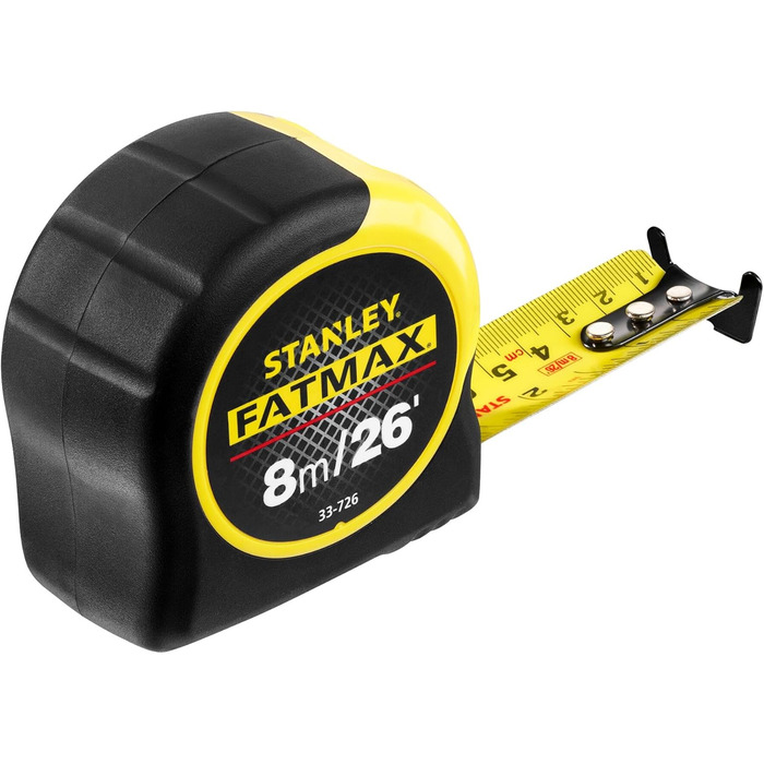 Вимірювальна стрічка FatMax Tape 8m/26ft 0-33-726 - STA033726