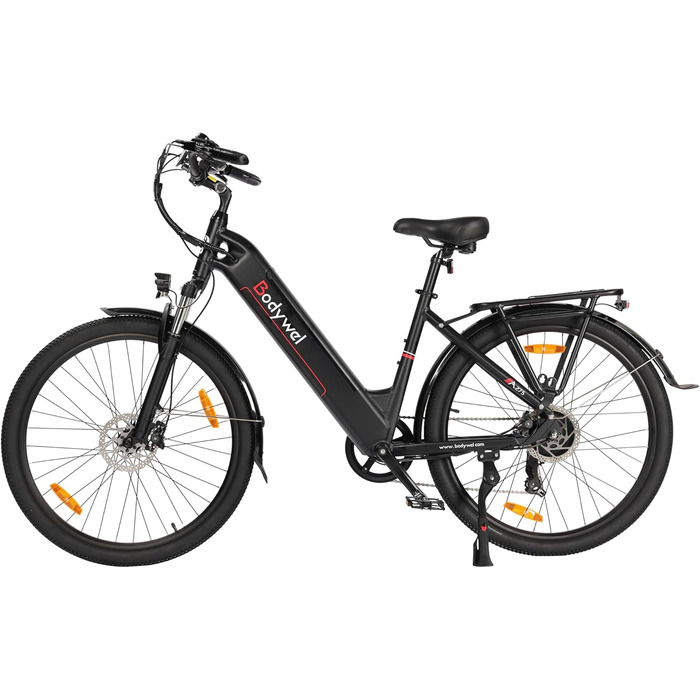 Електричний велосипед 27.5 дюймів E Bike, 250W/36V, 15.6Ah, запас ходу 70-100 км, з Bluetooth APP, гідравлічні дискові гальма