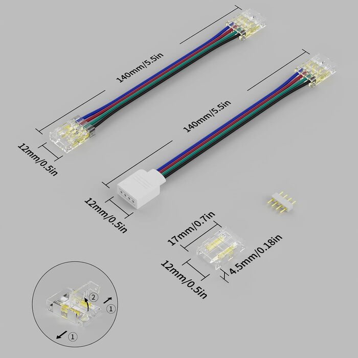 Світлодіодна стрічка PAUTIX WIFI RGB COB 10M, багатобарвна світлодіодна стрічка з регулюванням яскравості 24 В, працює з Alexa/Google Assistant/Tuya Світлодіодна стрічка, що змінює колір, для ігрової кімнати, прикраса вечірки своїми руками (роз'єм 10 мм д