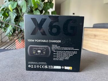 Powerbank iMuto 26800mAh, 100W,  USB C вхід/вихід, чорний