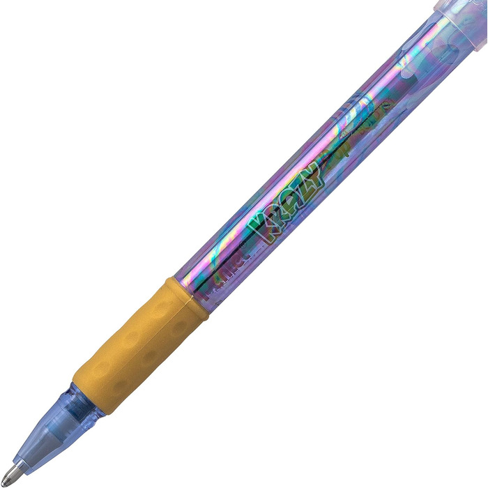 Гелева ручка Pentel Arts Krazy Pop Iridescent, (1,0 мм) Bold Line, чорнило в асортименті (4 упаковки)